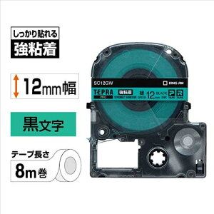 �L���O�W�� �e�v��PRO�e�[�v���S��SC12GW ��/���� 12mm 4971660756742