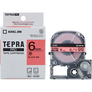 �L���O�W�� �e�v��PRO�e�[�v SC6R �Ԃɍ����� 6mm 4971660764006