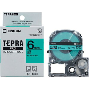 �L���O�W�� �e�v��PRO�e�[�v SC6G �΂ɍ����� 6mm 4971660765102