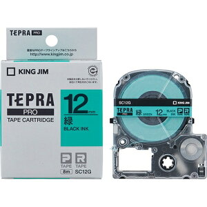 �L���O�W�� �e�v��PRO�e�[�v SC12G �΂ɍ����� 12mm 4971660765300
