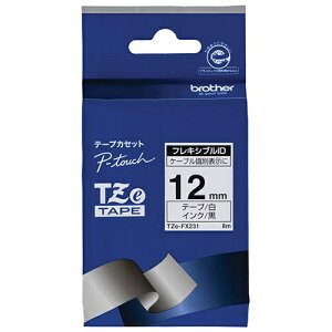 [�䂤�p�P�b�g��/5�܂�]�u���U�[ �t���L�V�u��ID�e�[�vTZe-FX231���ɍ����� 4977766703178