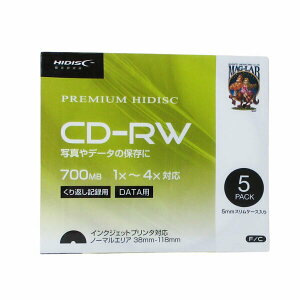 ���C������ CD�|RW�f�[�^�p5P HDCRW80YP5SC 4984279110737