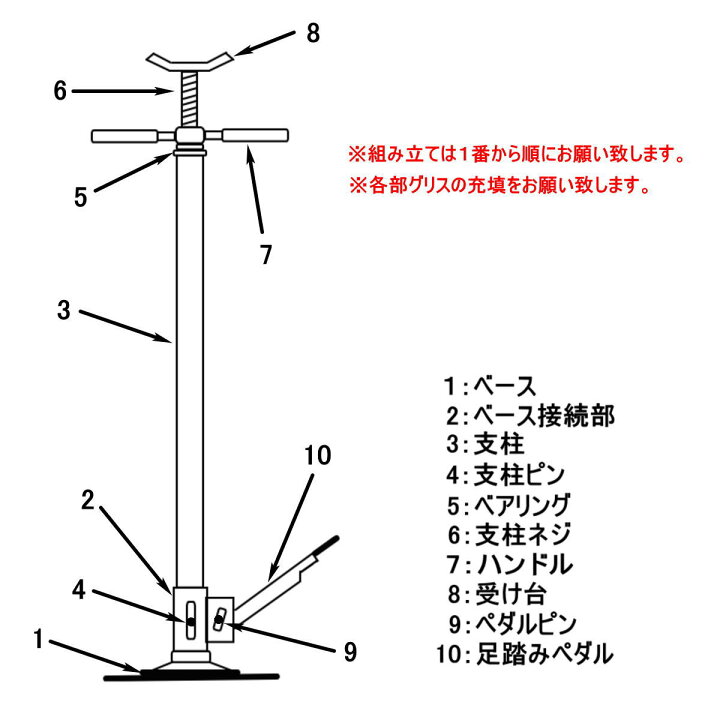 楽天市場】サポートスタンド リフトサポート リフトサポーター 