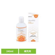 クリアデューハイドロ補充用 240ML ソフトコンタクトレンズケア 洗浄・消毒・保存 1本タイプ ハイドロワ…