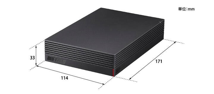 楽天市場】【在庫あり平日即日発送】BUFFALO バッファロー外付けHDDHD  