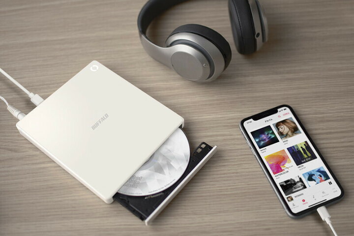楽天市場】【在庫あり平日即日発送】BUFFALO バッファロースマートフォン用CDレコーダーRR-C1-WHリテール品(正規製品) : オフィス王楽天市場店