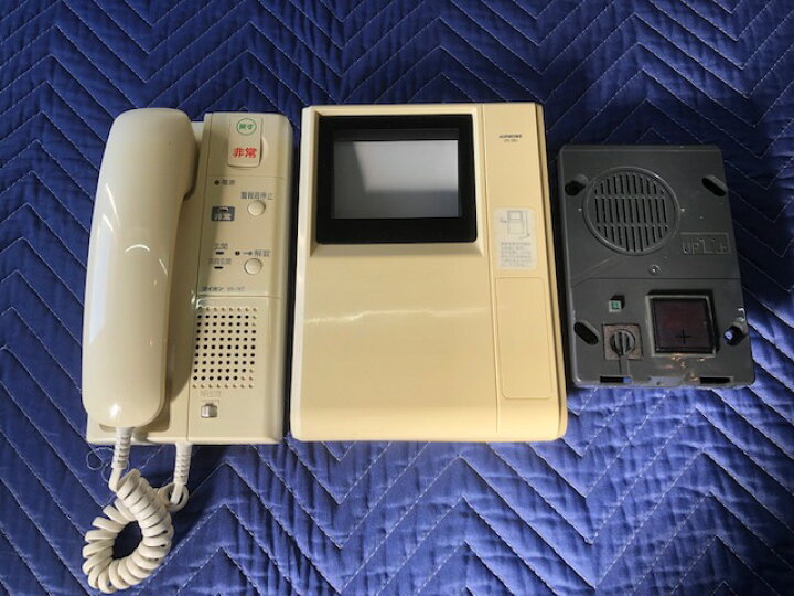 楽天市場】＜中古黄ばみあり＞アイホンマンション集合用ドアホン 親機 