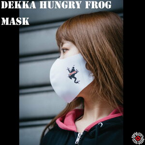 DEKKAshizendo / fbJR y DEKKA MASK Hungry Frog / fbJ }XN nO[tbO z LXp[ OtBeB fUC}XN Ri ԕho}XN TCYύXAWX^[ 􂦂 t@