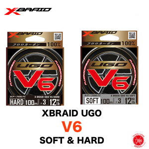 YGK / CW[P[ y XBRAID UGO V6 SOFT & HARD / GbNXuCh [S V6 \tg & n[h zXuCh tJ[{ oX t ubNoX _ x ϖՐ A[isi