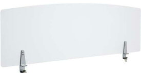 【メーカー在庫限りで販売終了】【法人様配送限定特価!!】PB-H デスクパネルクリア[W800×D40×H300mm][クランプタイプ][クランプ部：シルバーメタリック][アクリル部：クリアフロスト仕上げ]【お客様組立】間仕切り,パーティション,ブラインド,衝立,スクリーン