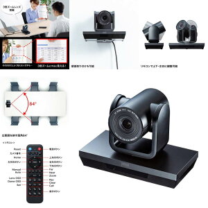 TTvC 3{Y[ډcpJ ubNF CMS-V50BK rfIcɍœK3{Y[ڂŃRŎUłcpJ ZOOMASkypeɂΉ 210fA1/ 2.9C`HD CM