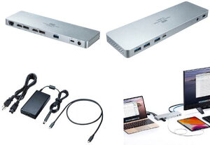 y 2025/09/01 AM@݌ɏ@iApԗ\ z TTvC@USB Type-Cp hbLOXe[V@USB-CVDK6@1@HDMI/DisplayPortΉEPDΉ@fADisplayPortói4Kj ܂ f