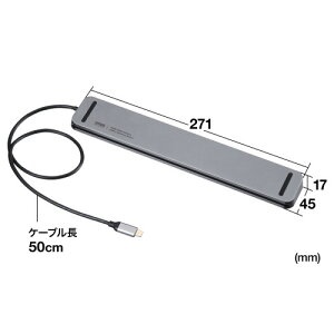 TTvC@USB Type-ChbLOXe[V@( HDMI×3ʏo͑Ή )@USB-CVDK13@1@USB 5Gbps@Windows@macOS@USB Type-CΉ@4K60Hz@Ztp[EoXp[Ή@PD