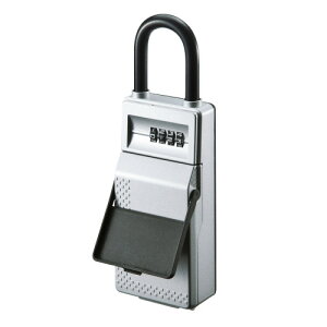 サンワサプライ セキュリティ鍵収納ボックス 2段階開閉式 ダストカバー付き SL-75N 1台 ◆鍵付き ダイヤル錠 暗証番号は4桁の数字で設定可能 ◆約W66×D35×H203.4mm ◆カギなどの貴