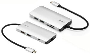 TTvC@USB Type-C hbLOXe[V@USB-DKM11S@1@USB 5Gbps@Windows@macOS@iPadOS@Chrome@4K30Hz@HDRΉ@USB Type-CΉ@PDőóF85W@PDő́F100W@