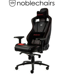 noblechairs EPIC(�m�[�u���`�F�A�[�Y �G�s�b�N) �n�C�o�b�N 1�r PU���U�[���� �I�ׂ�S4�F 4D�A�[�����X�g�t �l�b�N�s���[/�����o�[�T�|�[�g�t ���N���C�j���O/���b�L���O�@�\�t �i�C����PU���L��