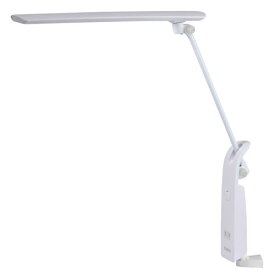 スワン電器 LEDデスクライト[LED Desk Light]AS-752WH【クランプタイプ】【ホワイト色】【消費電力14W】【目に優しいブルーライトカット】【セード・本体カバー・スイッチ抗菌仕様】オフィス,SOHO,在宅勤務,テレワーク,リモートワーク,子供部屋,学習机,勉強デスク向き