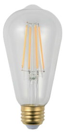 【6月から値上がり】【05/26(日)まで現価格で販売】スワン電器 LED SWAN BULB 2200 EDISON[エジソン] 調光タイプ SWB-LDF4L-ST64-22B LED電球 本体:クリア 重量:0.05kg 口金:E26 消費電力(最大):4W 器具光束:460lm 幅64×奥行き64×高さ138mm