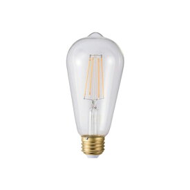 【6月から値上がり】【05/26(日)まで現価格で販売】スワン電器 LED SWAN BULB 2700 EDISON[エジソン] 調光タイプ SWB-LDF6L-ST64-27B LED電球 本体:クリア 重量:0.05kg 口金:E26 消費電力(最大):7.5W 器具光束:800lm 外径64mm 全長138mm