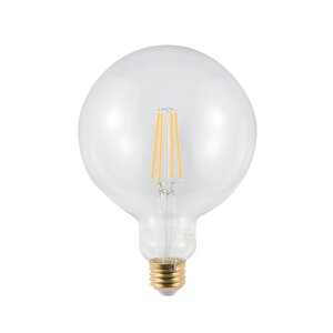 Xd LED SWAN BULB 2700 G125 BALL[{[] ^Cv dF SWB-LDG4L-G125-27B LEDd {:NA d:99g :E26 d(ő):4W :485lm Md40W̖邳 125×H176mm