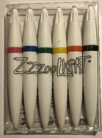 ZZZOOLIGHT[ズーライト]専用6色水性ペンセット(ピンク/ブルー/グリーン/イエロー/オレンジ/ブラック)