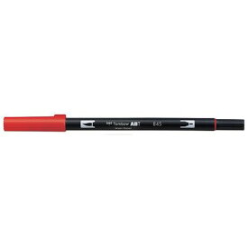 トンボ鉛筆　デュアルブラッシュペンABT 845 Carmine(カーマイン)