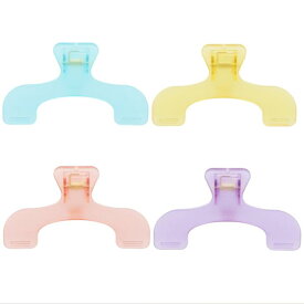 【新色】サンスター文具 クリップ ダイカット ウカンムリクリップ シアーカラー