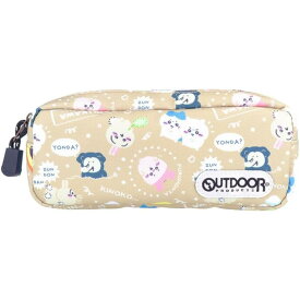 サンスター文具 ペンケース ちいかわ OUTDOOR PRODUCTS OD28 ベージュ S1428390