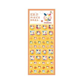 クラックス カットピースシール サンリオキャラクターズ ウサハナ ハローキティ　133064/133637/136438