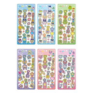 クラックス ぷくキラチャームステッカー たまごっち まめっち みみっち くちぱっち おやじっち ふらわっ…