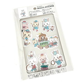 【2025杜の文具博】【限定】オリジナル　マルチステッカー　おえかき店長