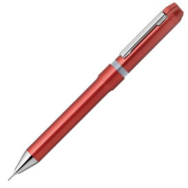ゼブラ シャーボNu 0.5mm レッド 回転式 多機能ペン 黒 赤 ボールペン シャープ シャーボニュー SBS35-R