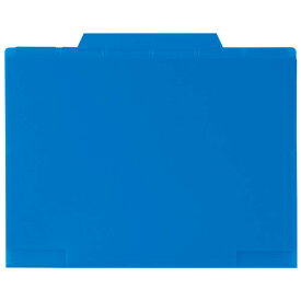 【セキセイ】 アクティフ　6インデックスフォルダー　A4　コバルトブルー　ACT-906-14 【ファイル】 【フォルダー】