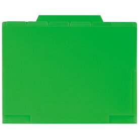 【セキセイ】 アクティフ　6インデックスフォルダー　A4　グリーン　ACT-906-30 【ファイル】 【フォルダー】