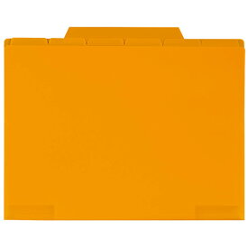 【セキセイ】 アクティフ　6インデックスフォルダー　A4　オレンジ　ACT-906-51 【ファイル】 【フォルダー】
