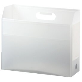 【セキセイ】 アドワン　ボックスファイル　A4ヨコ　クリア　AD-2651-90 【ボックスファイル】 【ボックス型ファイル】