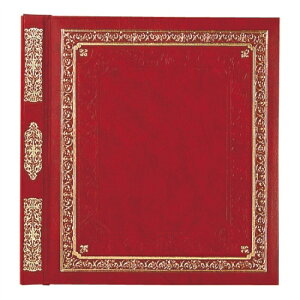 【ナカバヤシ】 フエルアルバム Lサイズ パレス ア-LP-11A 赤 【アルバム】 【フリー台紙アルバム(差替式)】