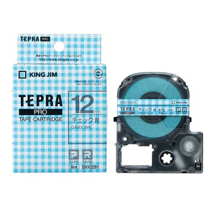 �͗l���x�� �`�F�b�N�E�O���[�����iPRO�e�[�v�j SWX12BH �L���O�W��