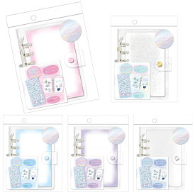 ボンボンドロップシールにぴったり！透明シールバインダー シール手帳 シール帳 クーリア シール交換 シンプル 大人 小学生