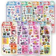 みにちゅあポップシール サンリオ ディズニー キャラクター 8種 Sanrio ハローキティ クロミ マイメロ ス…