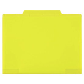 【セキセイ】 アクティフ　6インデックスフォルダー　A4　ライトグリーン ACT-906-33 【ファイル】 【フォルダー】