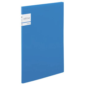 【セキセイ】 アドワン クリヤーファイル　A4-S　10ポケット　ブルー AD-2011-10 【ファイル】 【ホルダー】