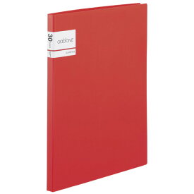 【セキセイ】 アドワン クリヤーファイル　A4-S　30ポケット　レッド AD-2031-20 【ファイル】 【ホルダー】