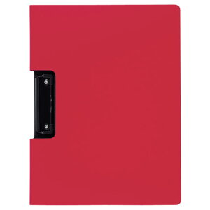 【セキセイ】 クリップファイル 発泡美人 A4-S レッド FB-2026-20 【ファイル】 【クリップファイル】