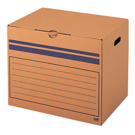 【セキセイ】 収納ボックス　A4タテ　クラフト SBF-005-00 【ボックスファイル】 【収納・保存箱】
