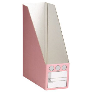 【セキセイ】 ペーパーシスボックス A4 ピンク SBF-100S-20 【ボックスファイル】 【ボックス型ファイル】