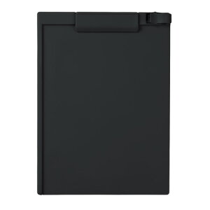 【セキセイ】 クリップボード A4-E ブラック SSS-3056P-60 【ファイル】 【クリップボード】