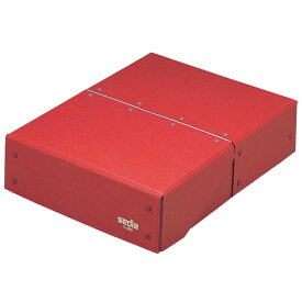 【セキセイ】 ボックス（図面函）　A4　茶 T-280-00 【ボックスファイル】 【収納・保存箱】