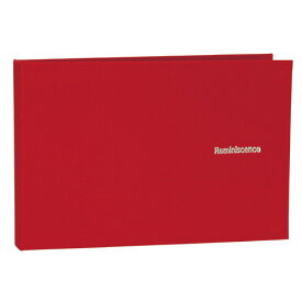 【セキセイ】 ハーパーハウス　レミニッセンス　ミニポケットアルバム　Lサイズ　28枚収容　レッド XP-28M-20 【アルバム】 【ポケット台紙アルバム（固定式）】【ポイント10倍】