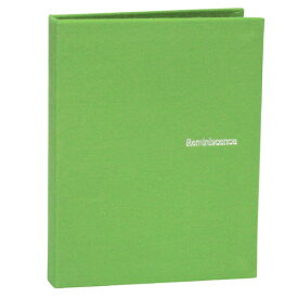 【セキセイ】 ハーパーハウス　レミニッセンス　ミニポケットアルバム　カードサイズ　グリ－ン XP-80C-30 【チェキアルバム】 【ポケット台紙アルバム（固定式）】【ポイント10倍】